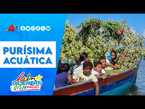 Purísima Acuática: familias de Rivas 🛶 celebran con fe y tradición en Buenos Aires