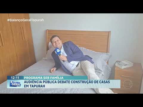 Audiência publica debate construção de casas em Tapurah.