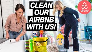 Clean Our Airbnb with Us After a $350 Night Stay!