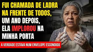 Fui Chamada de Ladra na Frente de Todos — Um Ano Depois, Ela Bateu na Minha Porta