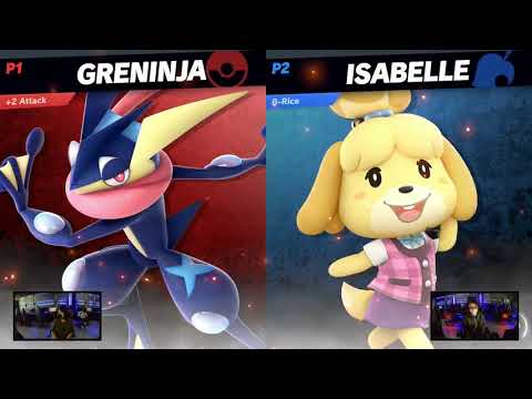 AZSL Top 8 Winners Round 1 - Stroder (Greninja) vs B-Rice (Isabelle)