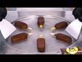 Magnum Ice Cream Rolls Satisfying Visual ASMR