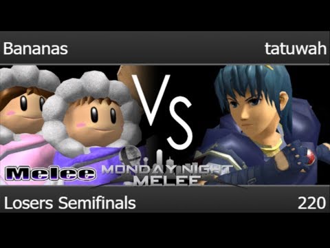 MNM 220 - PS | Bananas (ICs) vs tatuwah (Marth) Losers Semifinals - Melee