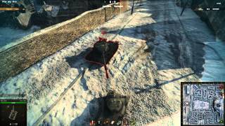 IS-4 angled side armor penetration with Locust, AP-only.