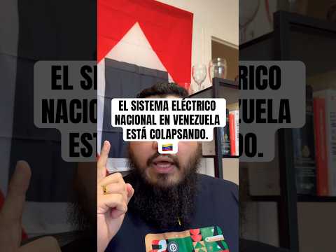 EL SISTEMA ELÉCTRICO NACIONAL EN #VENEZUELA ESTA COLAPSANDO. #Caracas #Venezolanos #Venezolanas