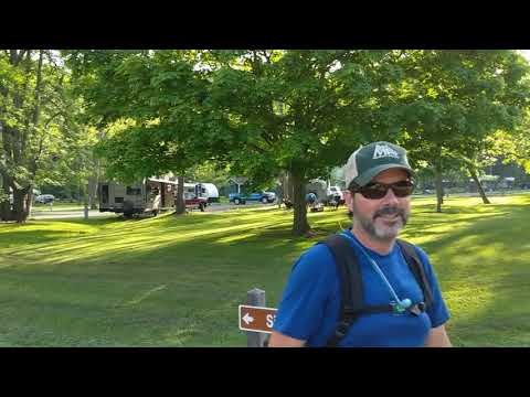 A quick 360 of the main campground.