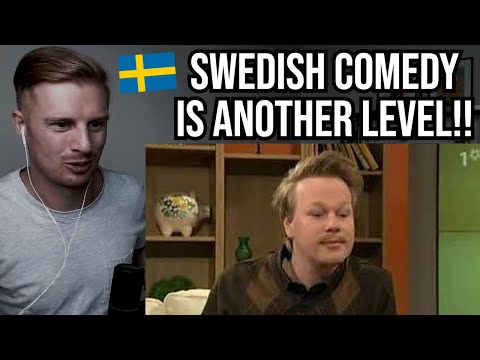 Reaktion auf Morgonsoffan – Spieleentwickler Harald (Johan Glans) Schwedische Komödie