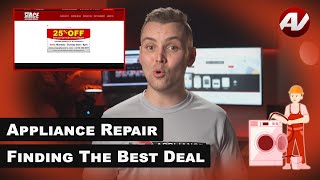 How to Find the Best Deal for Appliance or HVAC Repair Service