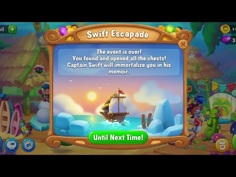 @Fishdom ⛵ Swift Escapade Sub Level 15: Win Strikes Level 1 - 5, Until Next Time!