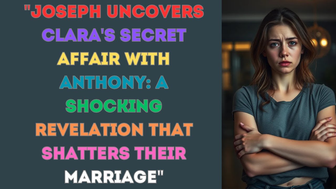 Uncovers Clara's Secret Affair with Anthony: A Shocking Revelation That Shatters Their Marriage"