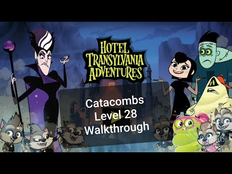 Hotel Transylvania Adventures Zone 2 - Catacombs - Level 28 Walkthrough