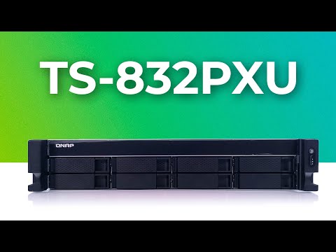 Servidor NAS con RJ45 10GbE y 2.5GbE - QNAP TS-832PXU-RP