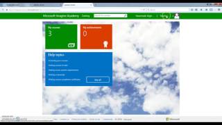 Accessing Microsoft Imagine Academy for Teachers