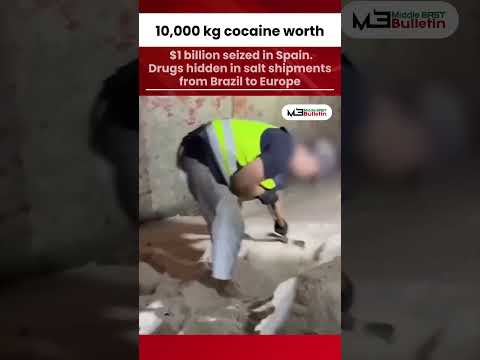 Spain Seizes 10 Tonnes of Cocaine in Largest Ever Atlantic Bust