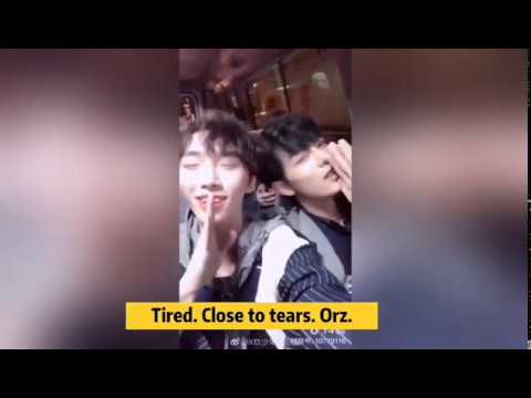 【肖战 | Xiao Zhan】[ENG] Xiao Zhan Cute Moments With XNINE Members 1