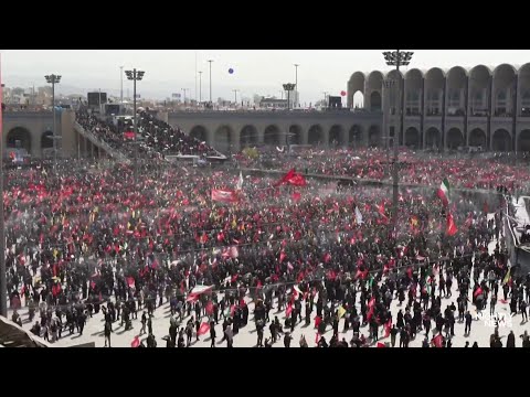 Iranians mourn former Supreme Leader 