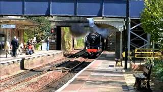 preview picture of video '12/04/2012 Britannia 70000 The Cathedrals Express - Bradford on Avon'