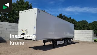 Krone SZ NEW Lift + Lenkachse Tail Lift closed box semi-trailer for sale - Image 4 | Autoline New Krone SZ NEW Lift + Lenkachse Tail Lift closed box semi-trailer | Image 4 - Autoline