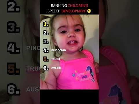 Ranking Children's Speech Development