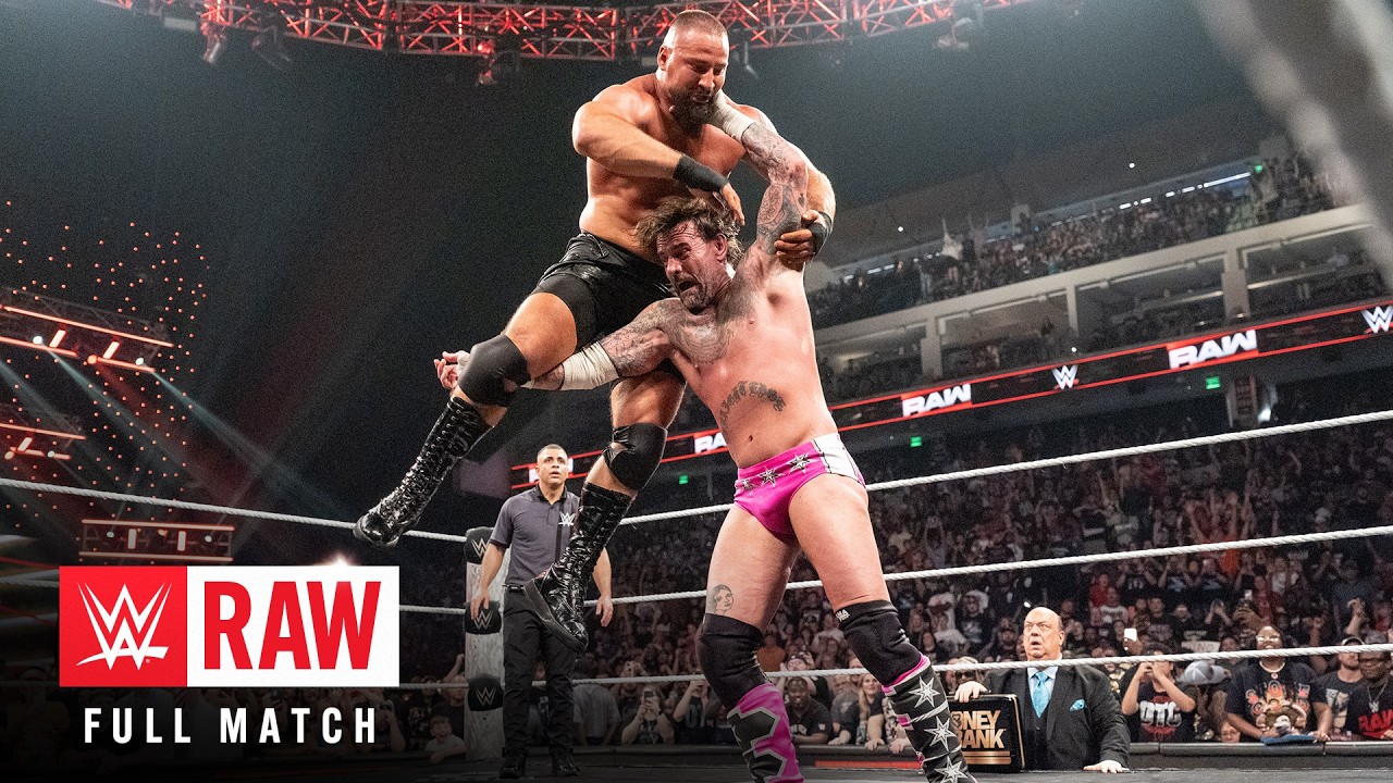 FULL MATCH: CM Punk vs. Penta vs. Jey Uso vs. Bron Breakker vs. LA Knight: Raw, July 14, 2025
