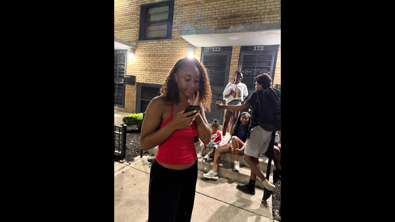 Brooke calls Destiny to check on her back in the projects