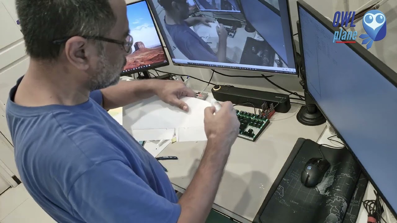 OWL BAE Hawk T1 70mm EDF v2 - Wing LEDs Installation