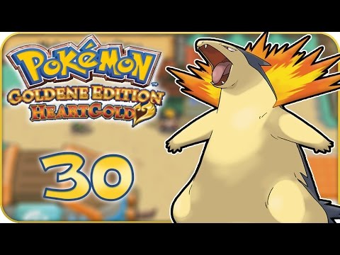 Let's Play Pokémon Heartgold Part 30: Mahagonia CIty und der See des Zorns!
