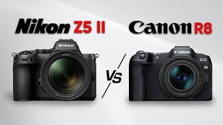 Nikon Z5 II vs Canon R8 - Which Offers More for Less?