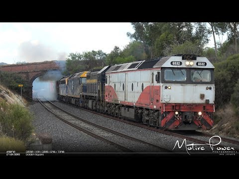 2018 01 27 - QUBE loaded freight movement ( Rescued ) - #9072 - G532 + X31 + G515 + B76 + T378