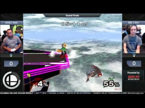 CCC Weekly [7/7/16] - GHQ | Kels (Fox) vs. ME | Vro (Marth) - SSBM - Grand Finals