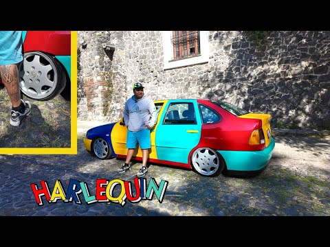 I CRASHED MY VW CARIBE, BOUGHT A VW DERBY AND MADE IT A HARLEQUIN | OEM PLUS | VW | 4K