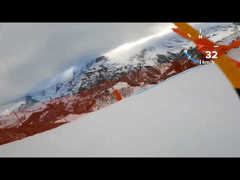 Inferno Rennen 2022 downhill, start number 61.