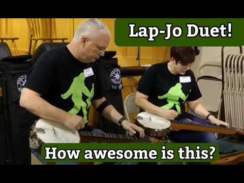 Folkcraft® Instruments LAP-JO® Dulcimer Duet With John And Karen Keane: "John Stinson’s #2"