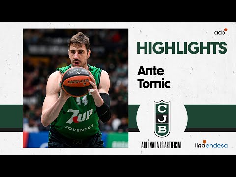 Ante Tomic y su partido de alto nivel