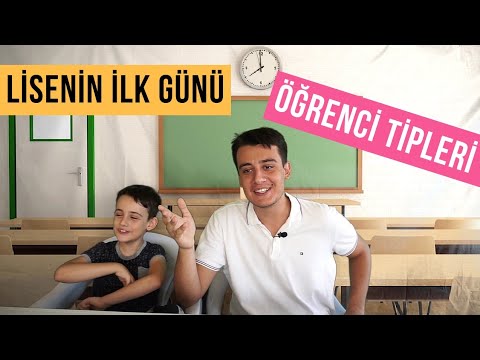 LİSENİN İLK GÜNÜ ÖĞRENCİ TİPLERİ | Okula Dönüş 2019