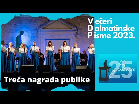Klapa MINDULA - Za Igora [VDP 2023. - izvedba uživo]