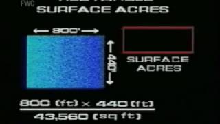 Determining Area: Rectangle Surface Acres