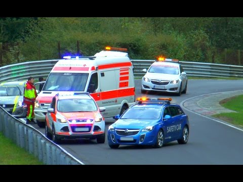 Nürburgring Rescue Team | RTW, E-Unit, Safety-Car, Intervention Car | Einsatz auf der Nordschleife