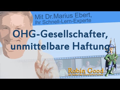 OHG-Gesellschafter, unmittelbare Haftung