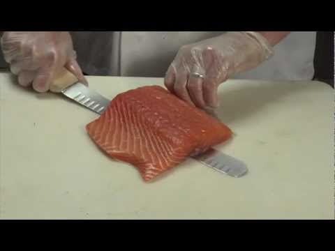 Fresh Tips with Chef Mike - Skinning Salmon Fillets