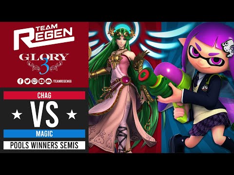 Glory 3 (Eng Comms): Pools Winners Semis Chag (MinMin,Palutena) Vs WTX|Magic (Inkling)