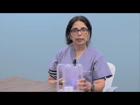 Incentive Spirometer Demonstration