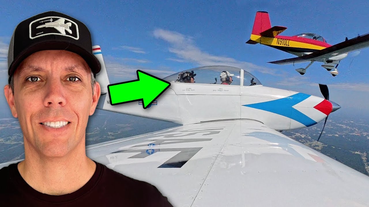 I TRIED Flying an RV-8 with Airshow Pilots!