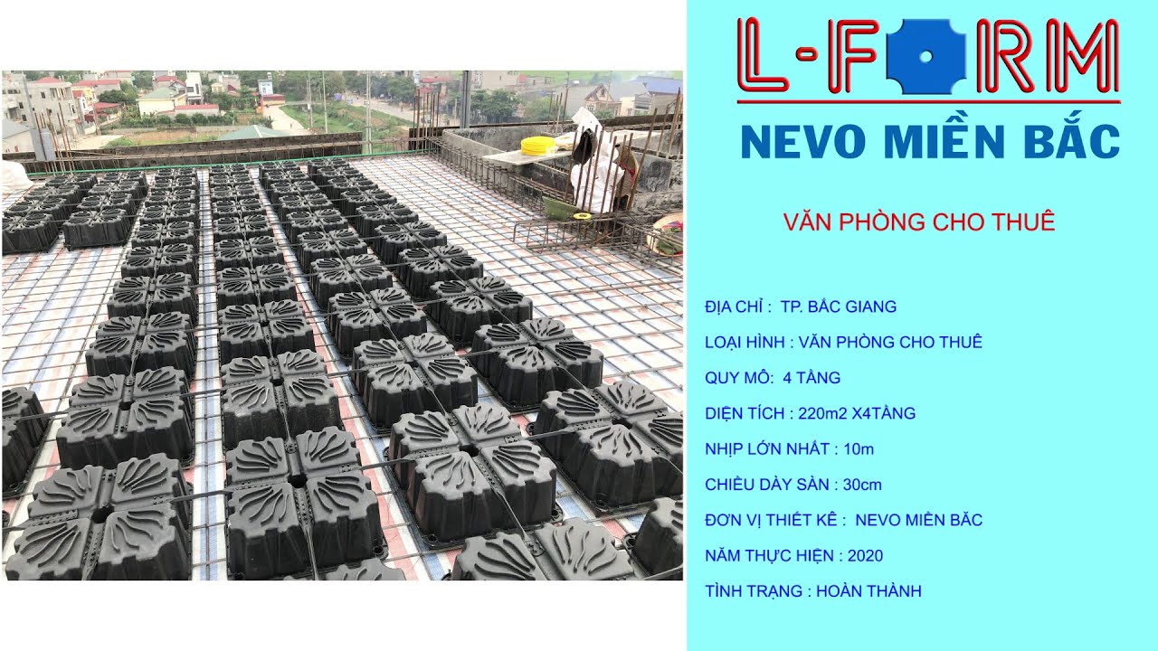 [DỰ ÁN] VĂN PHÒNG CHO THUÊ - SÀN PHẲNG LFORM NEW-NEVO