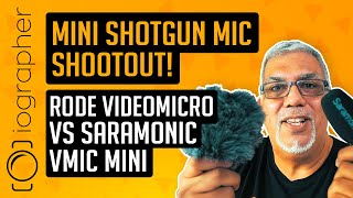 Video thumbnail for Mini Shotgun Mic Shootout! Rode VideoMicro vs Saramonic Vmic Mini by iOgrapher