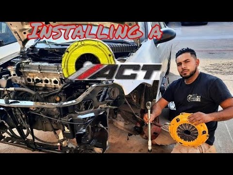 ACT Clutch install: 2003-2005 Dodge neon SRT-4 / COMO ISTALAR UN ACT Clutch al neon SRT-4