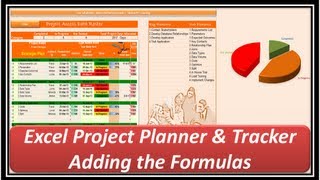 Excel -- Project Planner and Tracker -- Microsoft Excel 2013 - Part 2