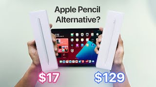 $17 Knock off vs $129 Apple Pencil 2 | Is this the best Apple Pencil alternative?