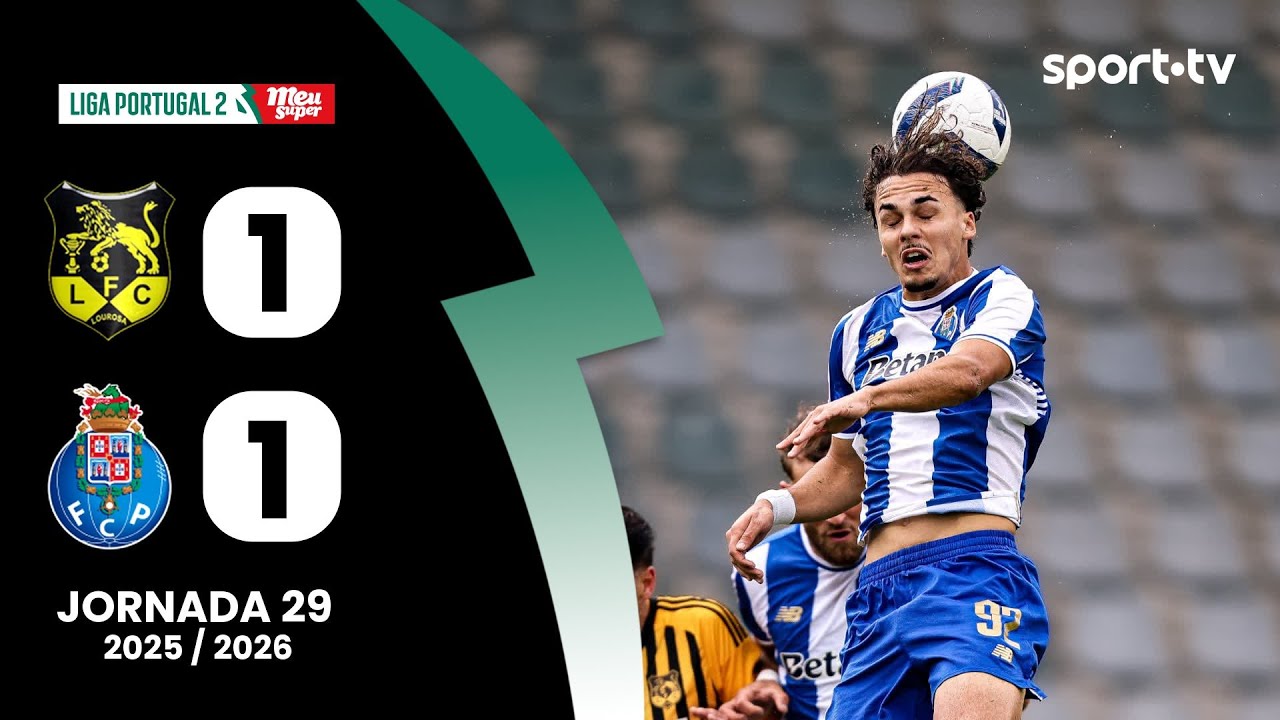 Lusitânia Lourosa vs Porto B Highlights