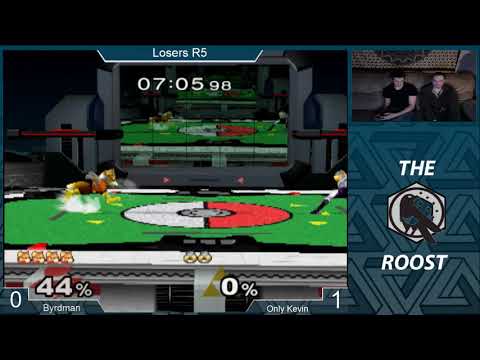 The Roost #5 Byrdman (Fox) v. Only Kevin (Shiek) Losers R4. Melee Singles